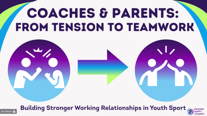 A slide from the "From Tension to Teamwork" workshop delivered by Raising Happy Champs.