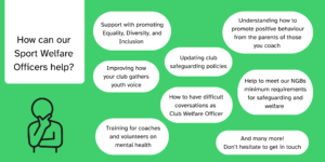 Sport welfare support image